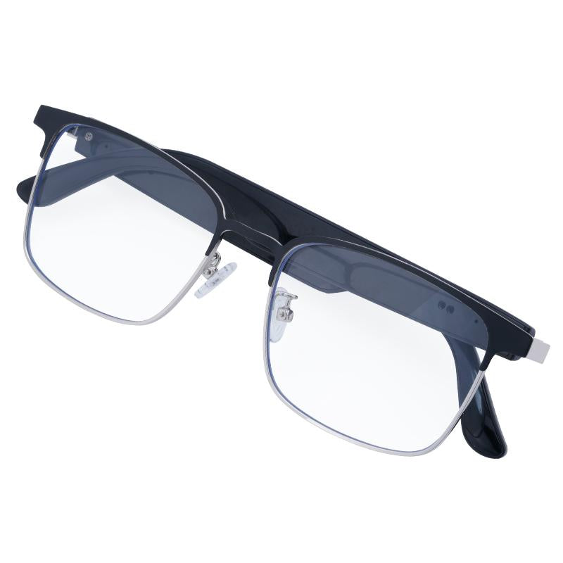 【Smart Glasses 2025】Bluetooth 5.4 Music Sunglasses with HD Calls & Lossless Audio | 50Hr Playtime | IPX4 Waterproof | Wireless Audio Glasses for Running, Cycling & Outdoor Activities (Prescription Ready)