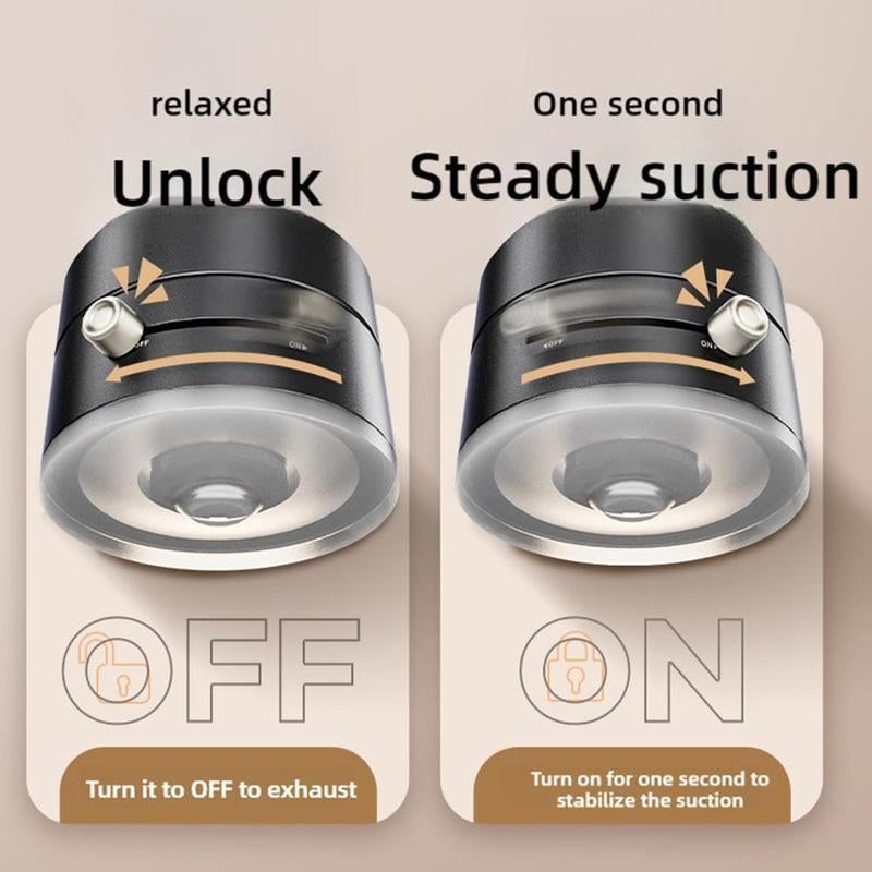 Mother'S Day Gift Vacuum Magnetic Phone Stand. Foldable and Retractable, Strongmagnet, Portable, Multi-Scene Useeasy to Use, Zero Bubbles, Your Screenstays Spotless