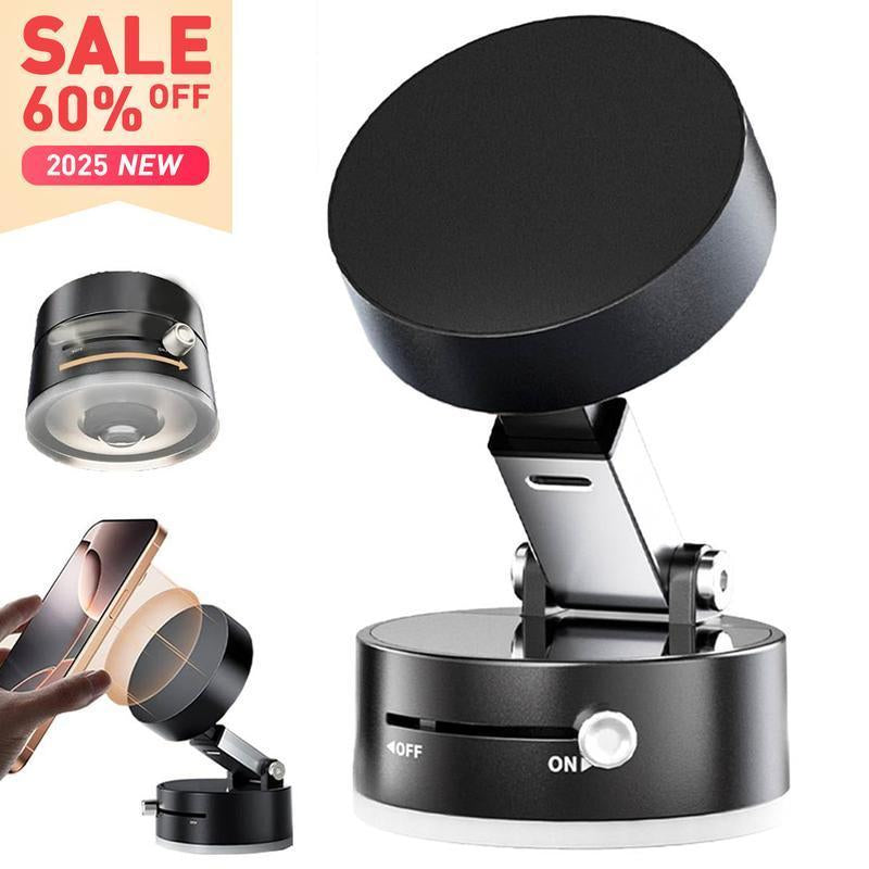 Mother'S Day Gift Vacuum Magnetic Phone Stand. Foldable and Retractable, Strongmagnet, Portable, Multi-Scene Useeasy to Use, Zero Bubbles, Your Screenstays Spotless
