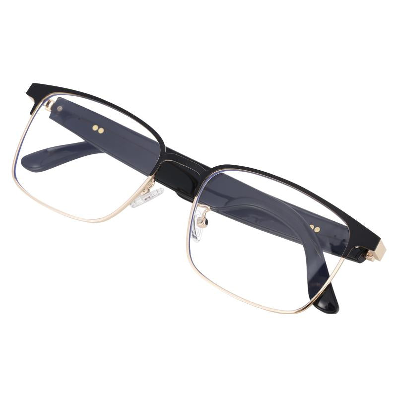 【Smart Glasses 2025】Bluetooth 5.4 Music Sunglasses with HD Calls & Lossless Audio | 50Hr Playtime | IPX4 Waterproof | Wireless Audio Glasses for Running, Cycling & Outdoor Activities (Prescription Ready)