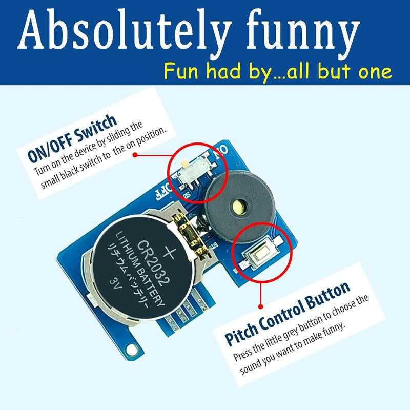 Newnoisewar-Cricket Noise Maker Prank (3 Pcs), Hidden Pranks Beeping Several Months, Funny Office Pranks for Adults