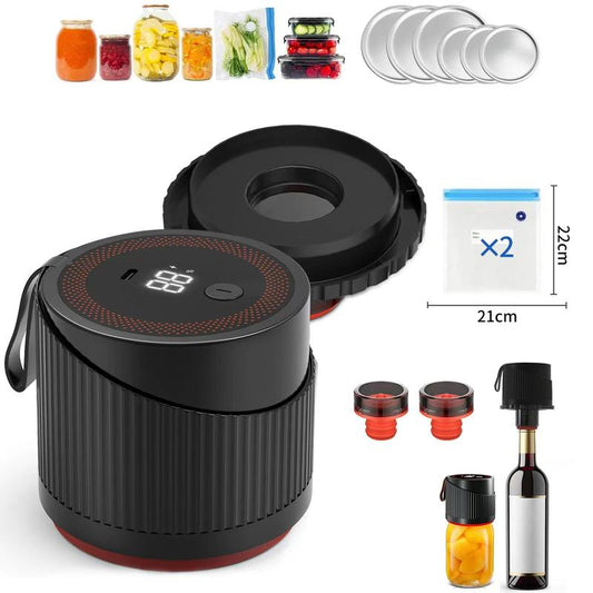 Suitable for Wide Mouth or Regular Mouth Mason Jars Storage Bottles & Jars S-Preserving Containers -Jar Sealers